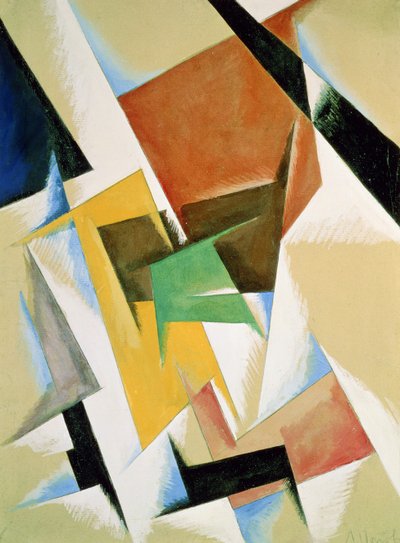 Composizione, 1921 da Lyubov Sergeevna Popova